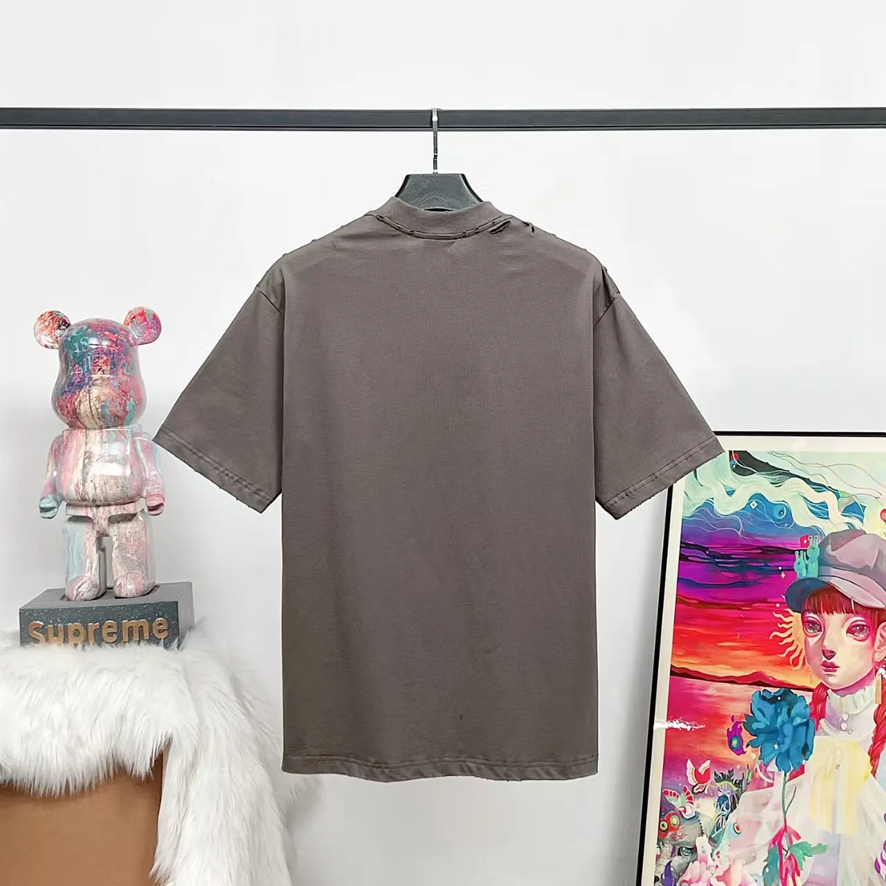 # 25SSHUMANBEING # BALENCI*GA # 260g * 1 1 + os Same Style！！ ：3267# Sizes：xs-L ： 1